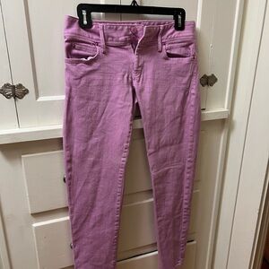 COPY - Lilly Pulitzer Worth Skinny lavender pink jeans size 2. Only worn few ti…